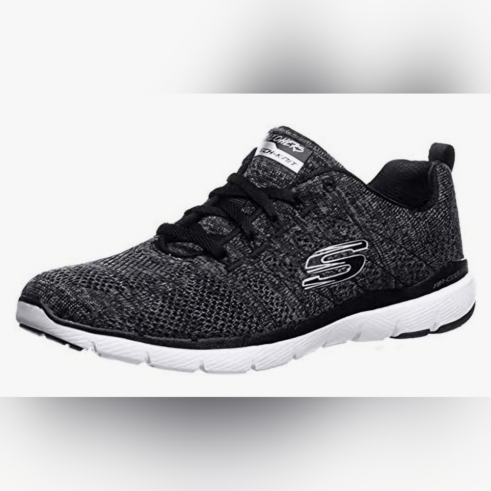 Skechers | Women's Air-Cooled Memory Foam Knit Athletic Sneakers | Size. 8.5 | - Picture 3 of 16